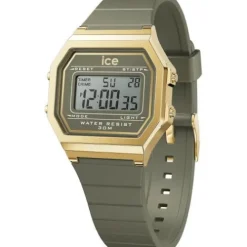 Ice-Watch Silikonarmband-Ice Digit Retro Khaki Gold - 023226