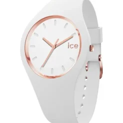 Ice-Watch Silikonarmband-Ice Glam White Rosegold - 024522