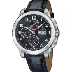 Jaguar Lederarmband-Automatik - J975/3