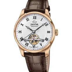 Jaguar Lederarmband-Automatik - J967/2