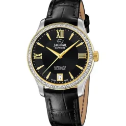 Jaguar Lederarmband-Automatik - J998/B