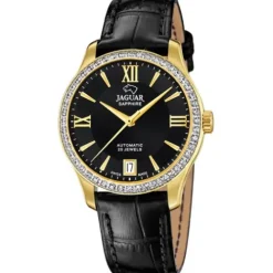 Jaguar Lederarmband-Automatik - J999/B