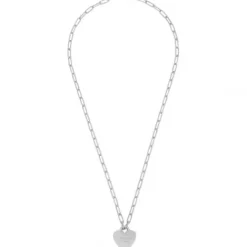 Juicy Couture (Kette mit) Herz-Heart Pendant Maxi Chain Halskette - JCJPEN222040-115