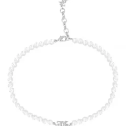 Juicy Couture Halsketten-Logo Pearl Choker Halskette - JCJCN222046-115