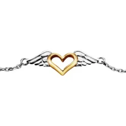 Julie Julsen Armbänder-Armband Heartwing - JJBR01387.13