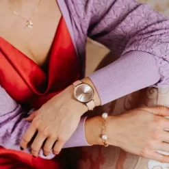 Julie Julsen Lederarmband-Color - JJW1493YGL-51