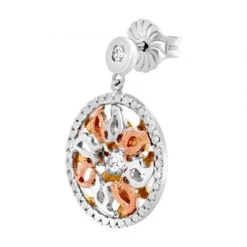 Julie Julsen Ohrringe-Dancing Stone Sonne Ohrstecker - JJDER0776.3