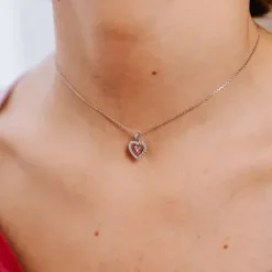 Julie Julsen (Kette mit) Herz-Herz Halskette - JJNE3100.13.1