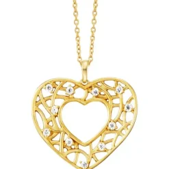 Julie Julsen (Kette mit) Herz-Herz Halskette - JJNE01267.3