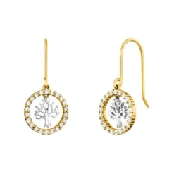 Julie Julsen Ohrringe-Ohrhänger Lebensbaum - JJER0953.31