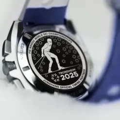 Junghans Lederarmband-1972 Chronoscope FIS Edition Trondheim Limited Edition - 41/4563.00