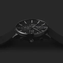 Junghans Lederarmband-FORM A Chronoscope (Engl. Datum) - 27/4371.03