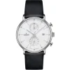Junghans Lederarmband-Form C Chronoscope - 41/4770.00
