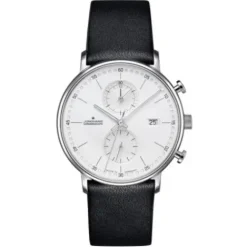 Junghans Lederarmband-Form C Chronoscope - 41/4770.00