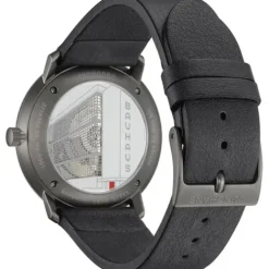 Junghans Lederarmband-max bill Automatic Bauhaus - 27/4308.02