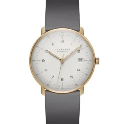 Junghans Lederarmband-max bill Automatic - 27/7806.02