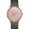 Junghans Lederarmband-max bill Damen - 47/4555.02