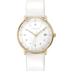 Junghans Lederarmband-max bill Damen - 47/7451.02