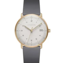 Junghans Lederarmband-max bill Damen - 47/7854.02