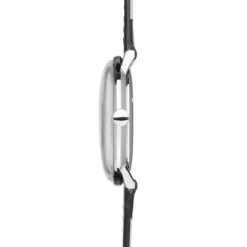 Junghans Lederarmband-max bill Handaufzug - 27/3702.02