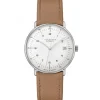 Junghans Lederarmband-max bill Kleine Automatic - 27/4107.02