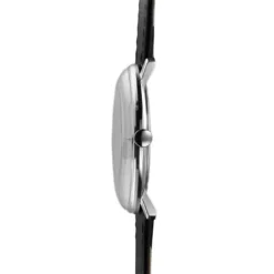 Junghans Lederarmband-max bill Quarz - 41/4817.02