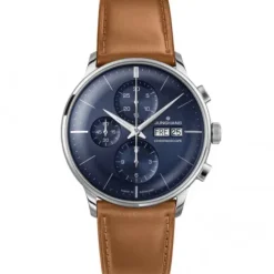 Junghans Lederarmband-Meister Chronoscope - 27/4526.02