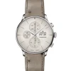 Junghans Lederarmband-Meister Chronoscope (Engl. Datum) - 27/4223.03