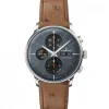 Junghans Lederarmband-Meister Chronoscope (Engl. Datum) - 27/4224.03