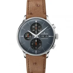 Junghans Lederarmband-Meister Chronoscope - 27/4224.02