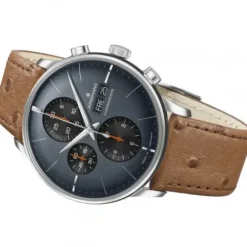 Junghans Lederarmband-Meister Chronoscope - 27/4224.02