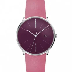 Junghans Lederarmband-Meister fein Automatic - 27/4358.00