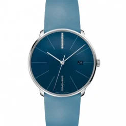 Junghans Lederarmband-Meister fein Automatic - 27/4356.00