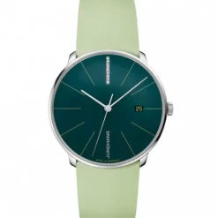 Junghans Lederarmband-Meister fein Automatic - 27/4357.00