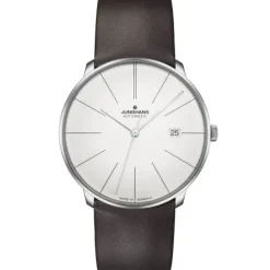 Junghans Lederarmband-Meister fein Automatic - 27/4152.00