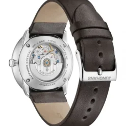 Junghans Lederarmband-Meister fein Automatic - 27/4152.00
