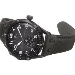 Junghans Lederarmband-Meister Pilot Automatic - 27/4491.00