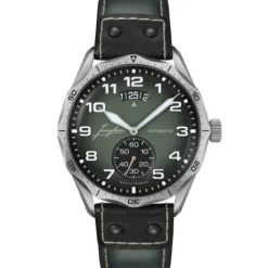 Junghans Lederarmband-Meister Pilot Automatic - 27/4495.00