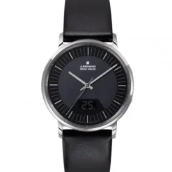 Junghans Lederarmband-Milano Mega Solar - 56/4220.00