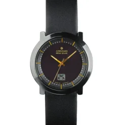 Junghans Lederarmband-Stratos Mega Solar - 18/1116.00