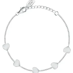 La Petite Story (Kette mit) Herz-Collection Silver Heart Armband - LPS05AWV20