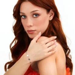 La Petite Story (Kette mit) Herz-Collection Silver Heart Armband - LPS05AWV20