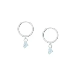 La Petite Story (Kette mit) Herz-Collection Silver Heart Ohrringe - LPS01AWV08