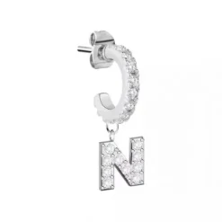 La Petite Story Ohrringe-Exigo Letter N Ohrstecker - LPS02ARQ67