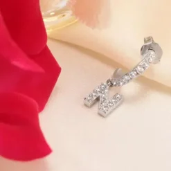 La Petite Story Ohrringe-Exigo Letter N Ohrstecker - LPS02ARQ67