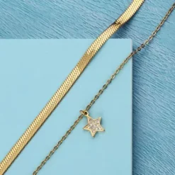 La Petite Story Halsketten-Friendship Star Halskette - LPS10ARR08