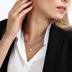 La Petite Story (Kette mit) Herz-Love Heart Halskette - LPS10ASD19