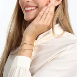 La Petite Story (Kette mit) Herz-Love Heart Armreif - LPS05ASD46