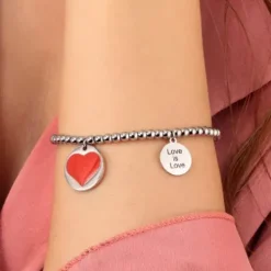 La Petite Story (Kette mit) Herz-Love Is  Love Armband - LPS05ASD11
