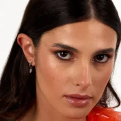 La Petite Story Ohrringe-Orecchini Einzel Buchstaben F Ohrring - LPS02AQM72